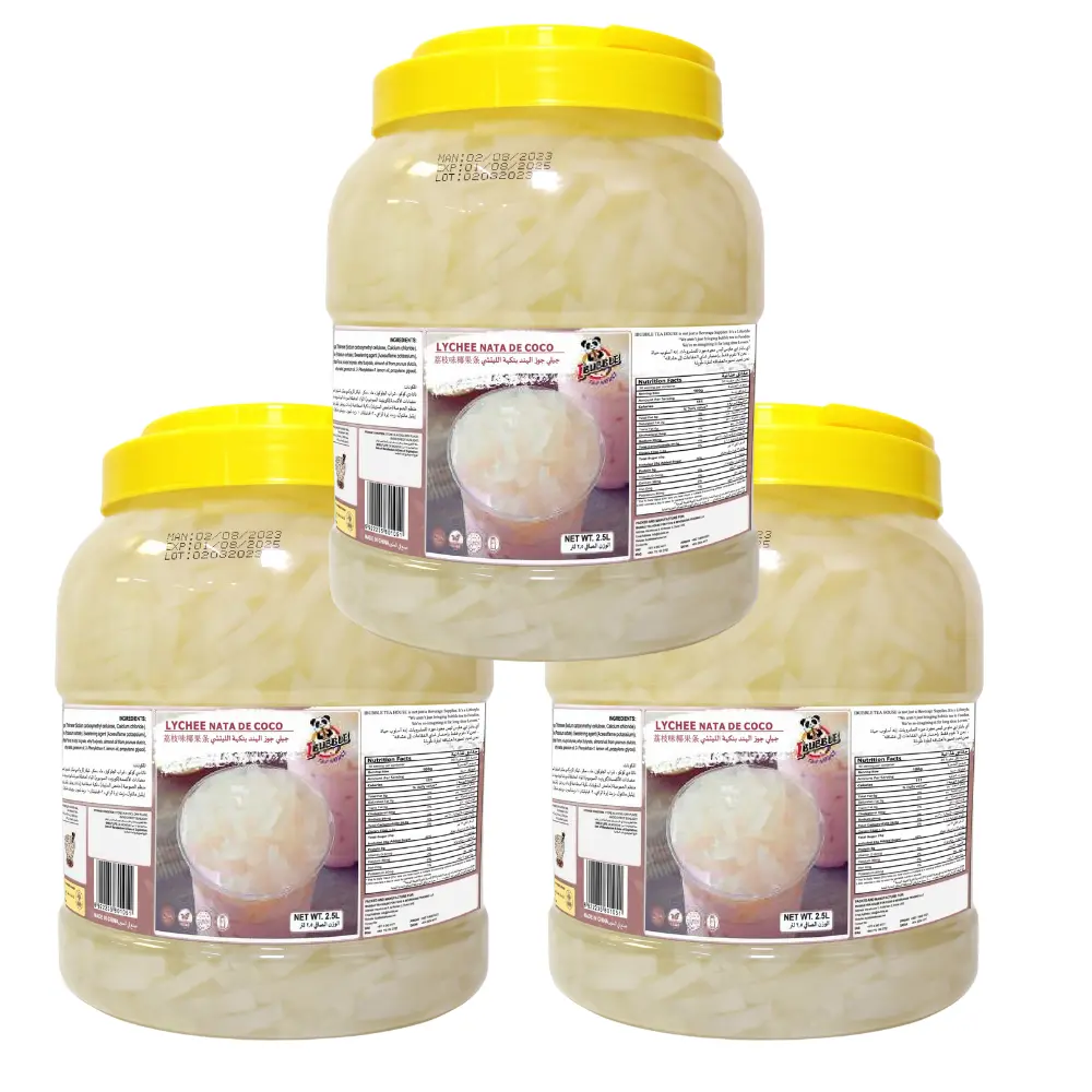 3x*2.5L Lychee Nata De Coco