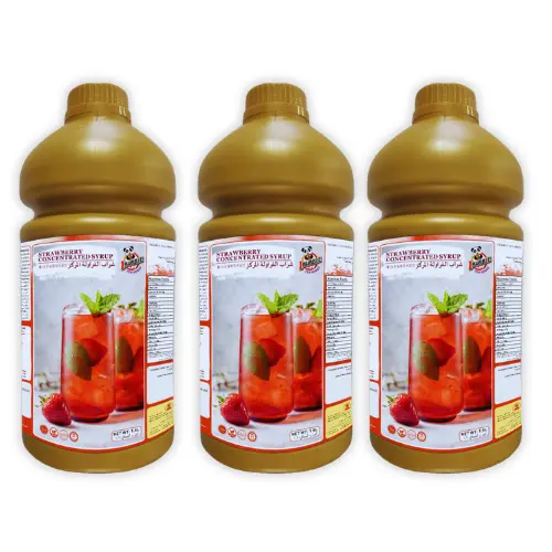 3*1.9L Strawberry Concentrated Syrup