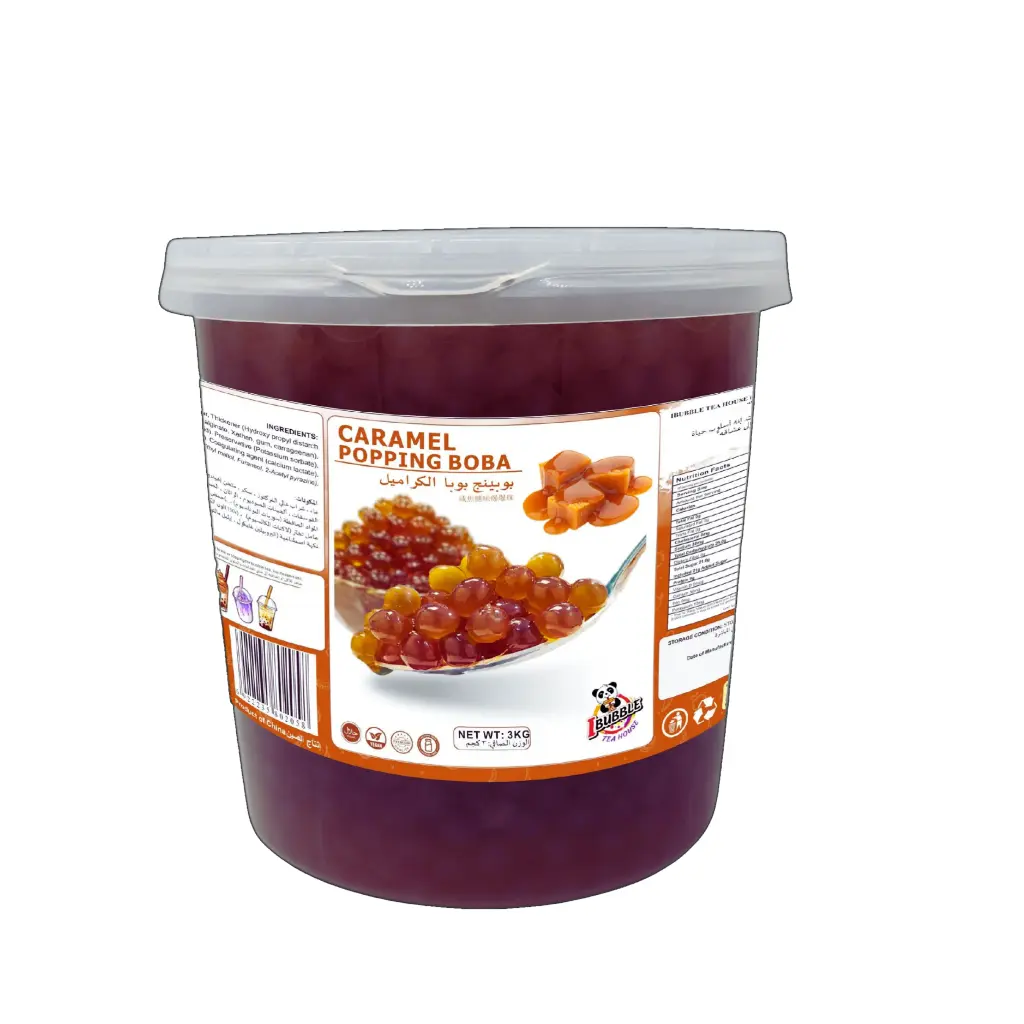 Salted Caramel  Popping Boba 3kg