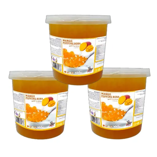 3X* 3Kg Mango Popping Boba